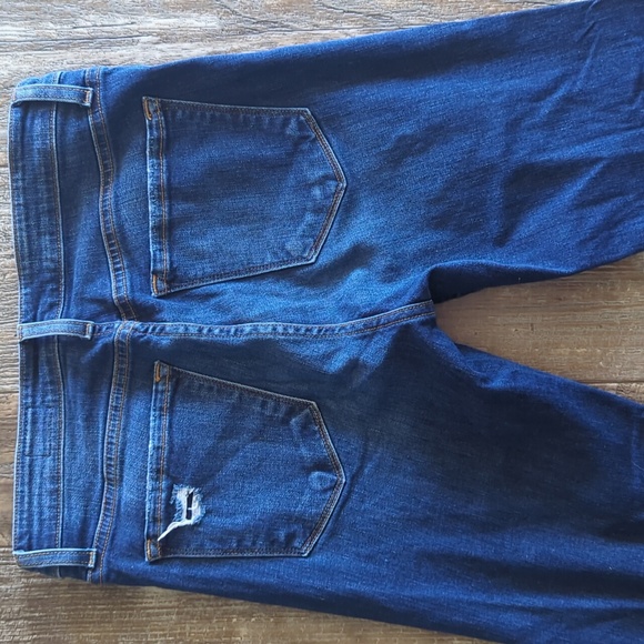 BRIDGE By GLY Mid Rise Skinny stretch distressed jeans style #BG5100L sz 28 euc - Picture 6 of 11
